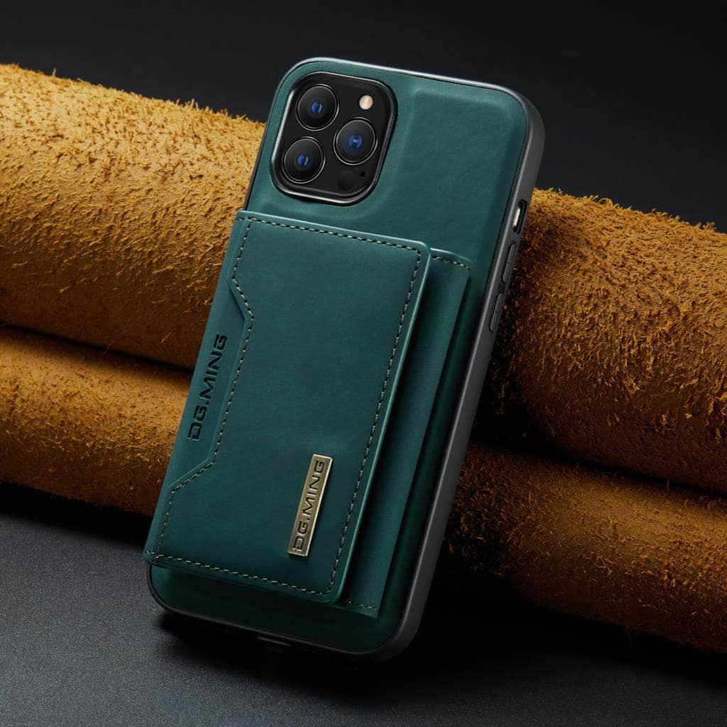 Casebuddy iPhone 15 Plus Magnetic Split Body Wallet Case