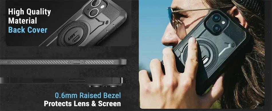 Casebuddy Black / PC + TPU iPhone 15 Plus SUPCASE UB Pro Mag Full Body Case