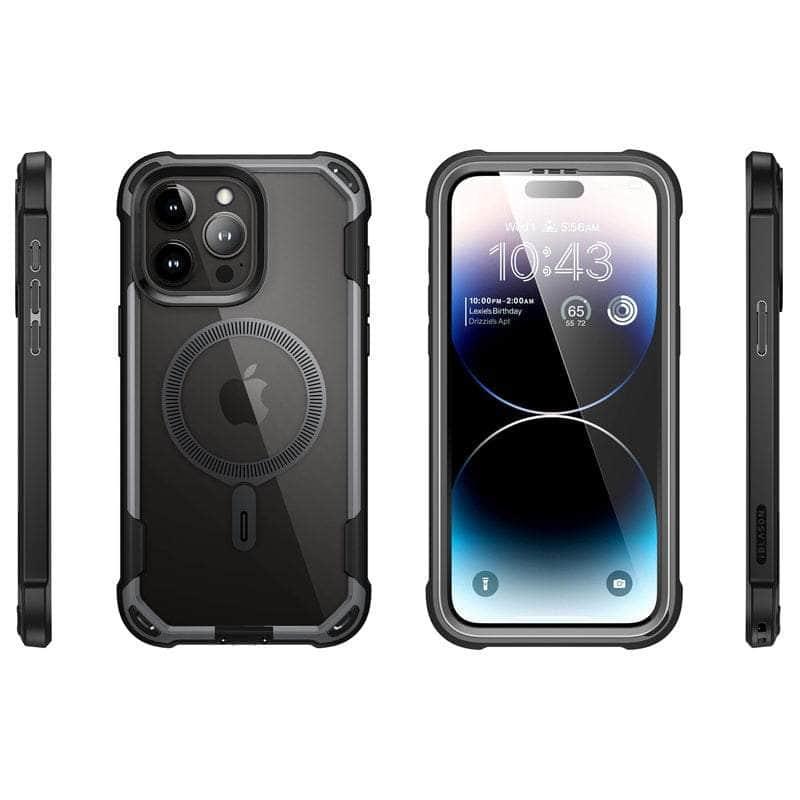 Casebuddy iPhone 15 Pro I-BLASON AresMag Shockproof MagSafe Case