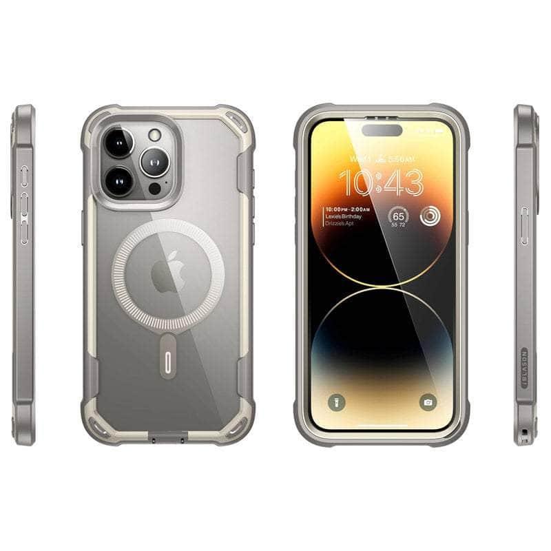 Casebuddy iPhone 15 Pro I-BLASON AresMag Shockproof MagSafe Case