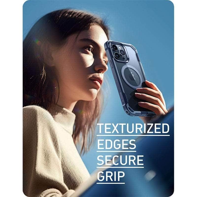 Casebuddy iPhone 15 Pro I-BLASON AresMag Shockproof MagSafe Case