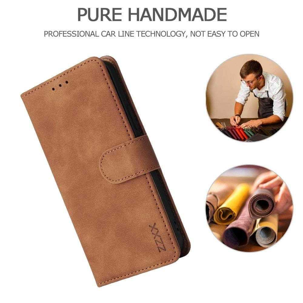 Casebuddy iPhone 15 Pro Max Leather Wallet Case