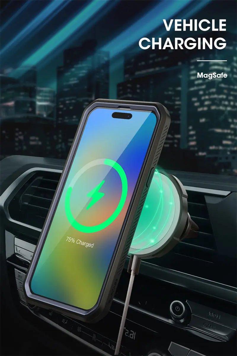 Casebuddy iPhone 15 Pro SUPCASE UB Pro Mag Full Body Case