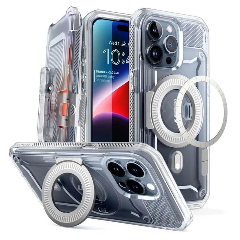 Casebuddy Clear / PC + TPU iPhone 15 Pro SUPCASE UB Pro Mag Full Body Case
