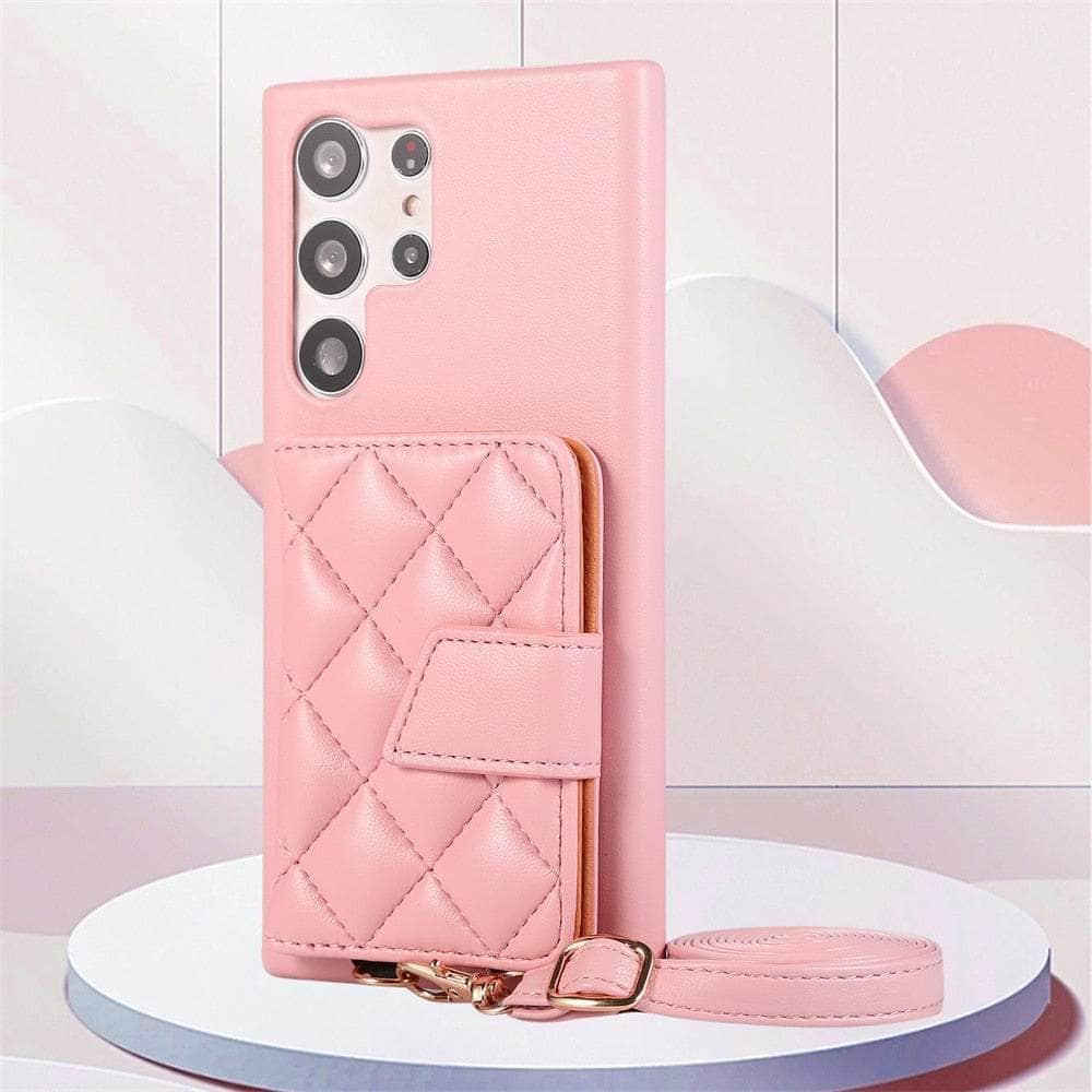 Casebuddy Leather Plaid Galaxy S23 FE Wallet