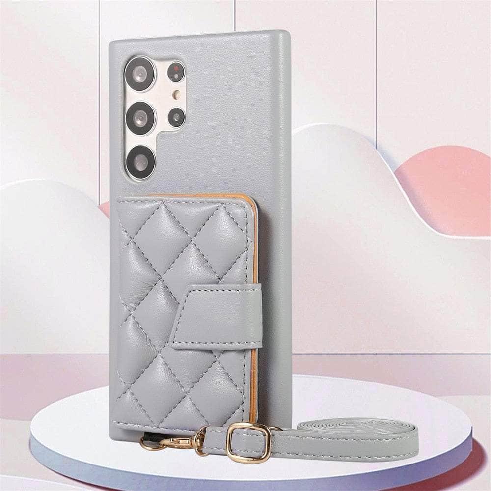 Casebuddy Leather Plaid Galaxy S23 FE Wallet