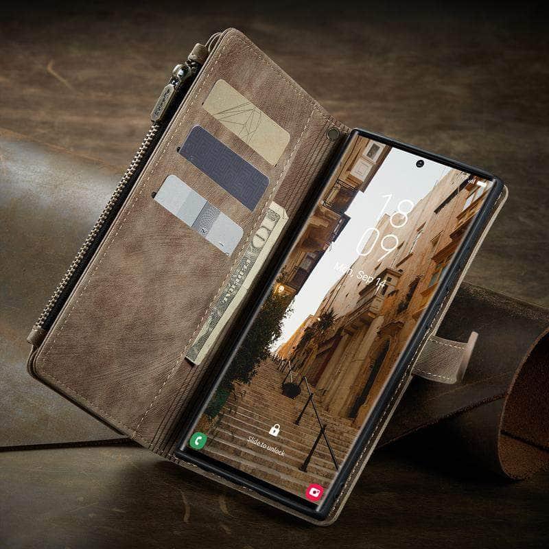 Casebuddy Leather Wallet Galaxy S23 FE Case