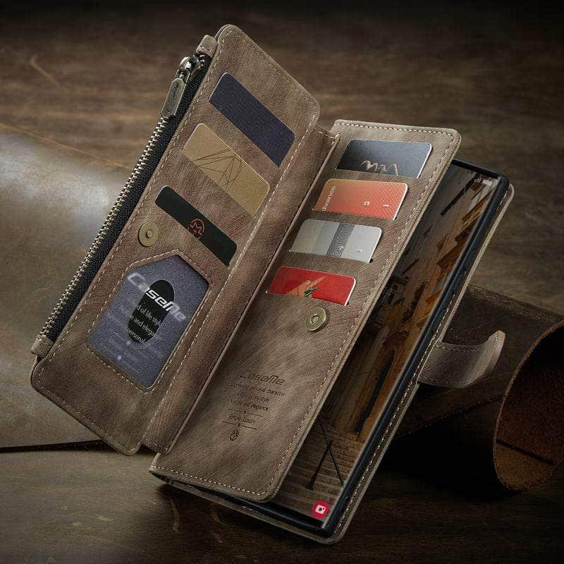 Casebuddy Leather Wallet Galaxy S23 FE Case