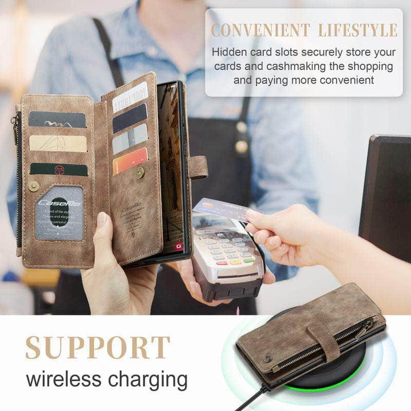 Casebuddy Leather Wallet Galaxy S23 FE Case