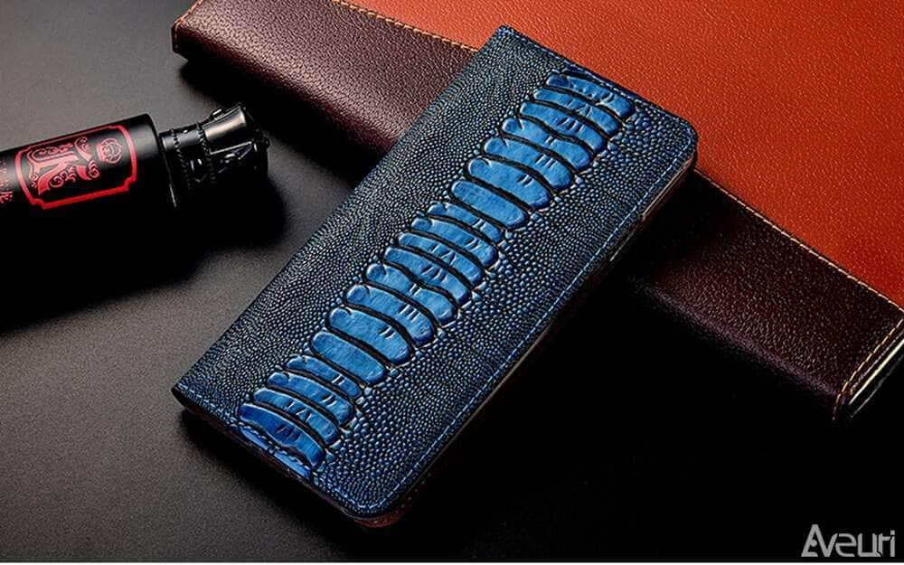 Casebuddy Luxury Galaxy A34 Genuine Leather Flip Case