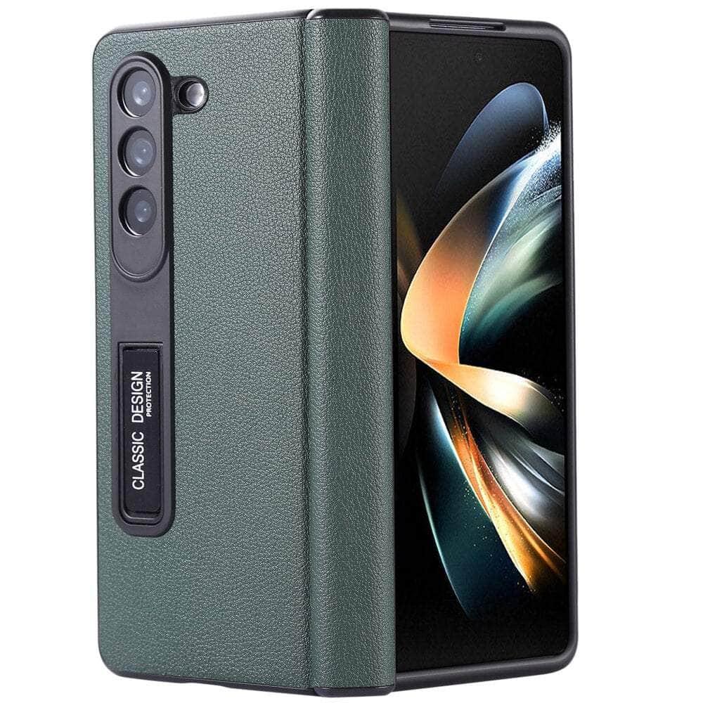 Casebuddy Real Leather Galaxy Z Fold 5 Luxury Cover