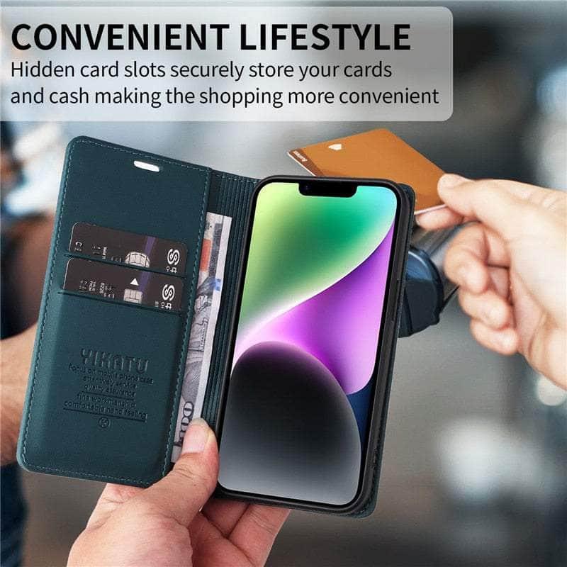 Casebuddy Samsung Galaxy A34 Flip Vegan Leather Case