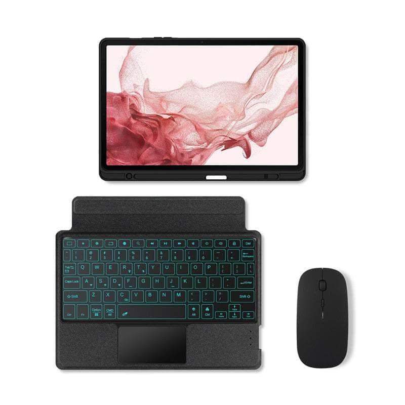 Casebuddy Smart Bluetooth Galaxy Tab S9 11 Backlit Keyboard Case