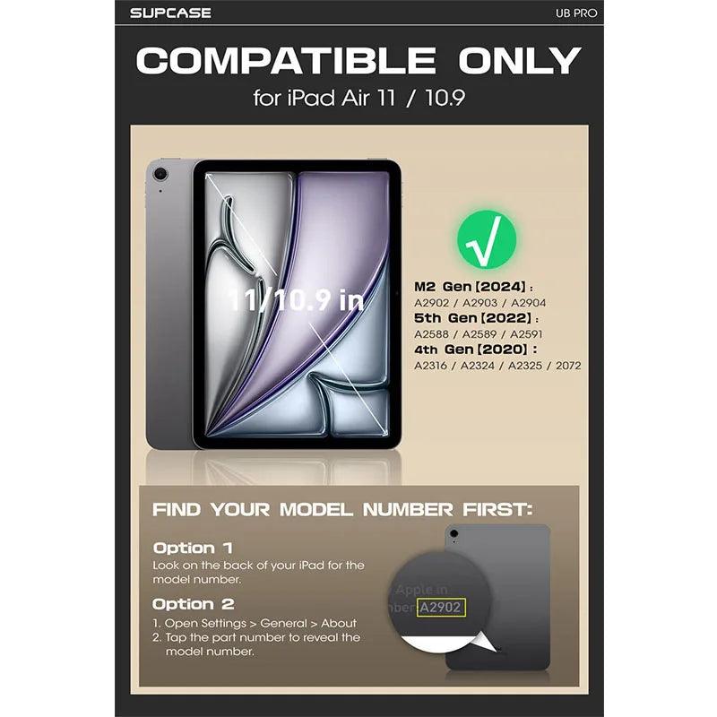 SUPCASE iPad Air 6 2024 UB Pro Full-Body Rugged Cover - CaseBuddy Australia