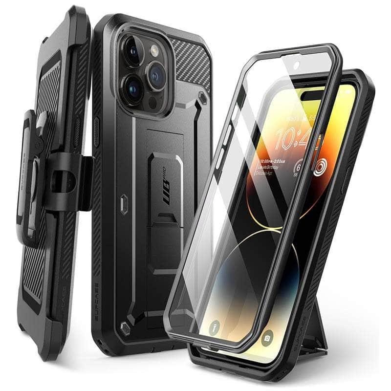 Casebuddy Black / PC + TPU SUPCASE iPhone 15 Pro UB Rugged Heavy Duty Case