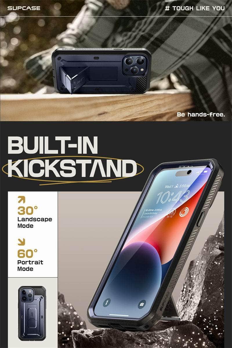 Casebuddy SUPCASE iPhone 15 Pro UB Rugged Heavy Duty Case