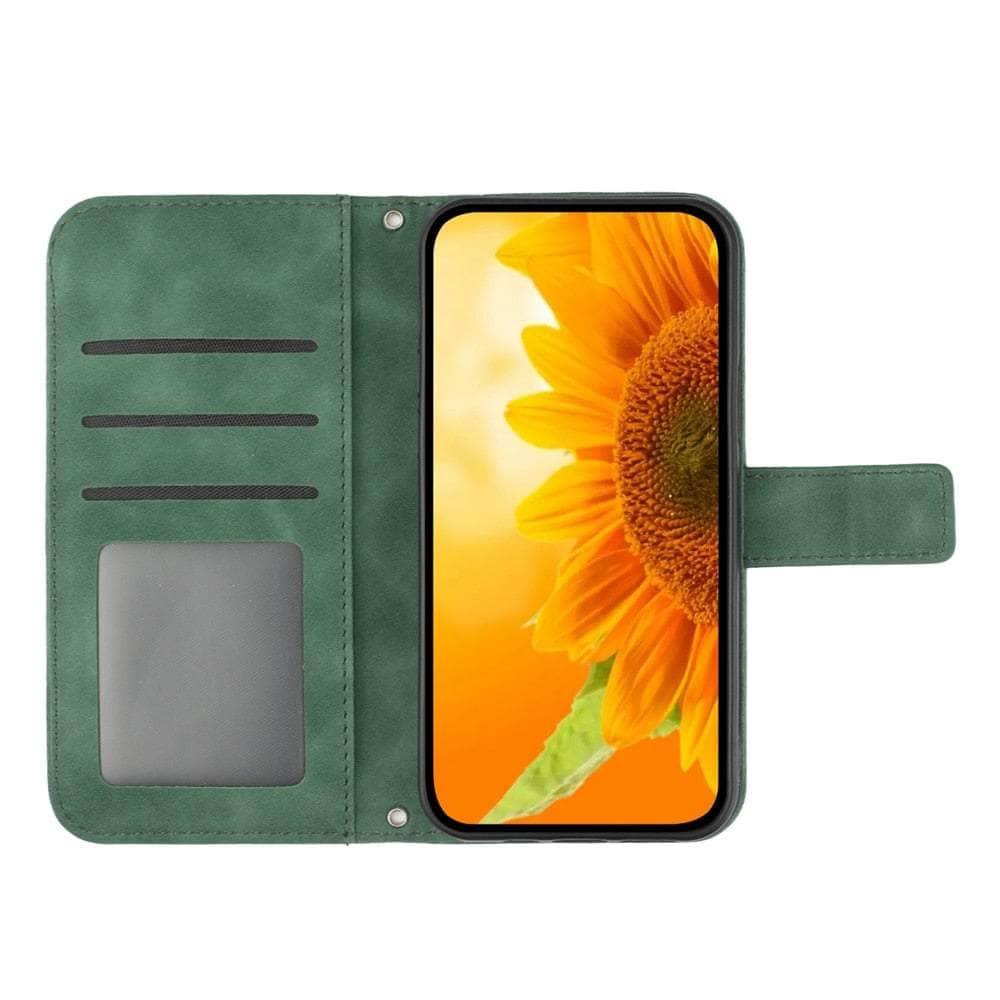 Casebuddy Vegan Leather Wallet Flip Galaxy S23 FE Case
