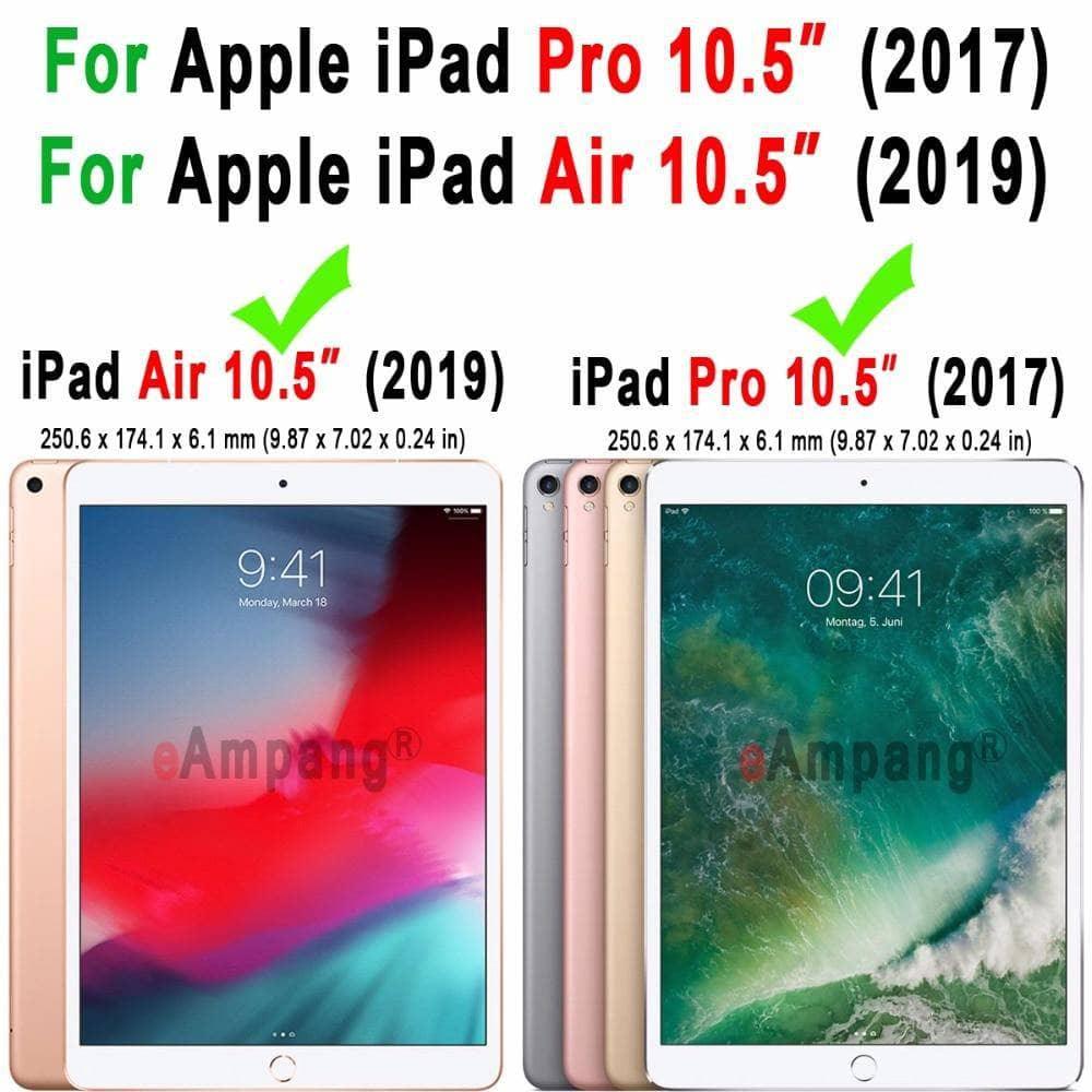 360 Rotating Crocodile Leather Smart Case Apple iPad Air 3 2019 A2152, A2123, A2154