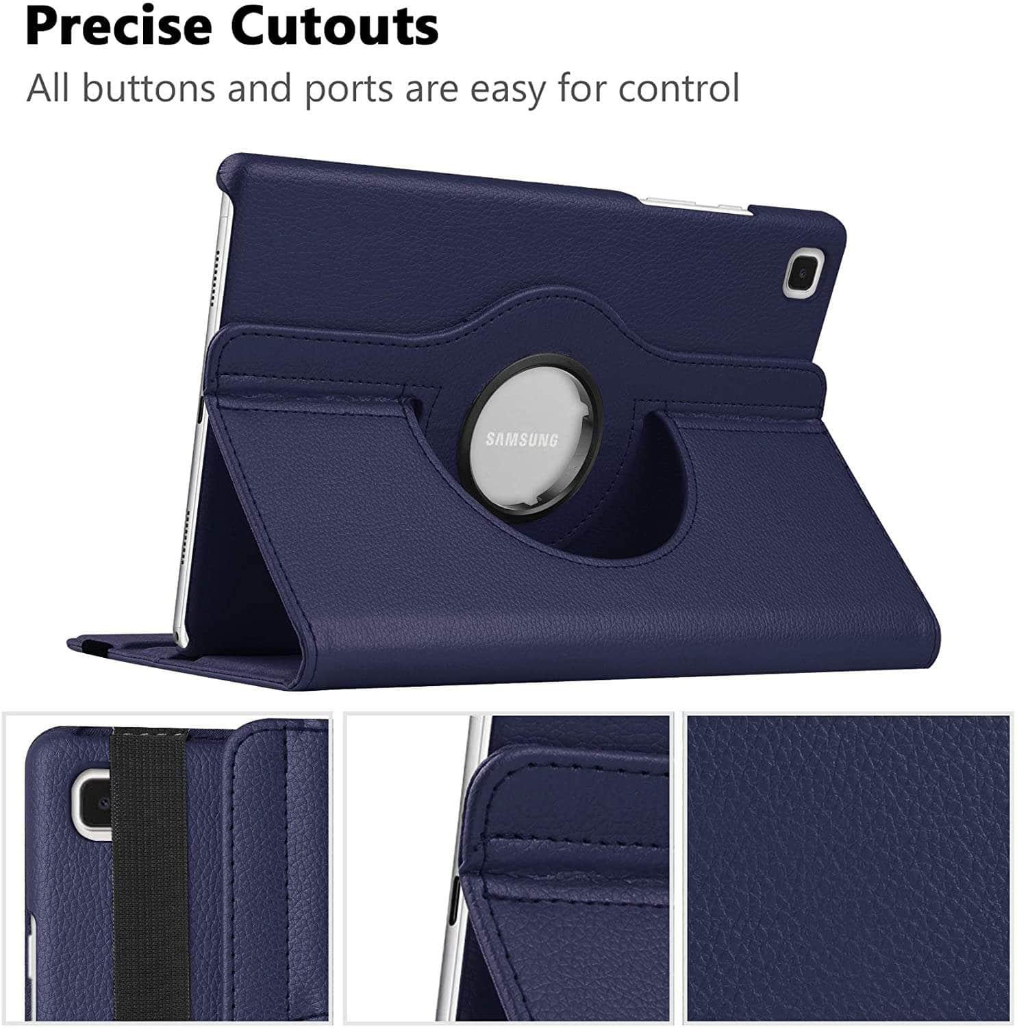 360 Rotating Galaxy Tab A7 Lite T220 T225 Stand Cover