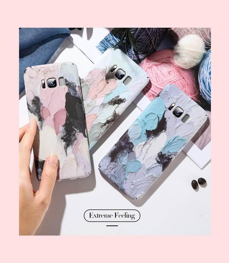 3D Luminous Case Samsung Galaxy A5 A3 A7 J3 J5 S9 S8 S10 S10E Note 10 9 8 S7 A6 A8 J4 J8 A9 Cover