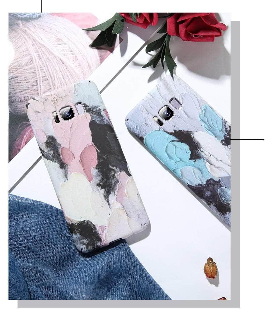 3D Luminous Case Samsung Galaxy A5 A3 A7 J3 J5 S9 S8 S10 S10E Note 10 9 8 S7 A6 A8 J4 J8 A9 Cover