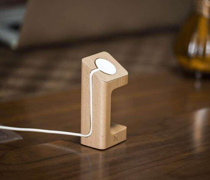 Apple Watch Wooden Charger Stand