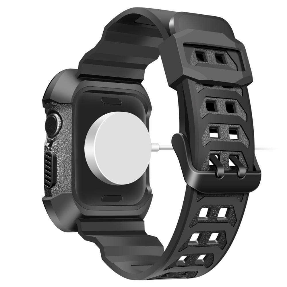 Armor Silicone Sport Band Strap Apple Watch 6 5 4 SE 44/42/40/38 Bracelet