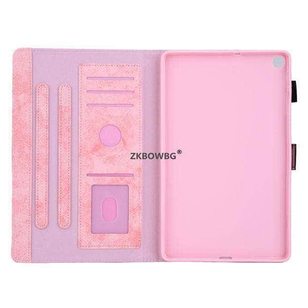 Business PU Leather With Soft TPU Back Case For Samsung Galaxy Tab A 8.0 2019 With S Pen P200 P205
