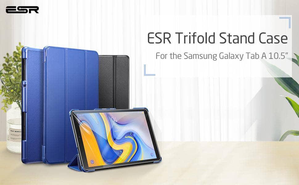 ESR Case Samsung Galaxy Tab A 10.5" 2018 Ultra-Thin Lightweight Smart Cover with Trifold Stand - CaseBuddy