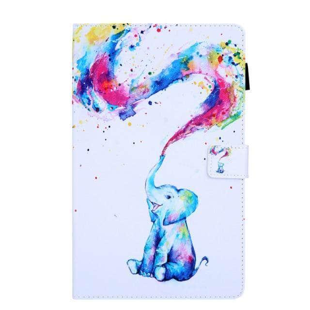 CaseBuddy Australia Casebuddy P / Tab A7 Lite 8.7 inch Galaxy Tab A7 Lite T220 T225 Cartoon Leather Stand Case