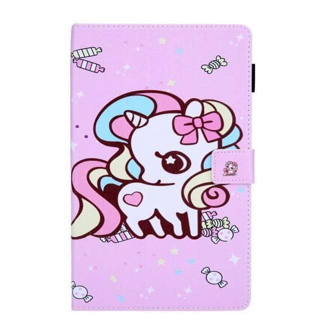 CaseBuddy Australia Casebuddy N / Tab A7 Lite 8.7 inch Galaxy Tab A7 Lite T220 T225 Cartoon Leather Stand Case