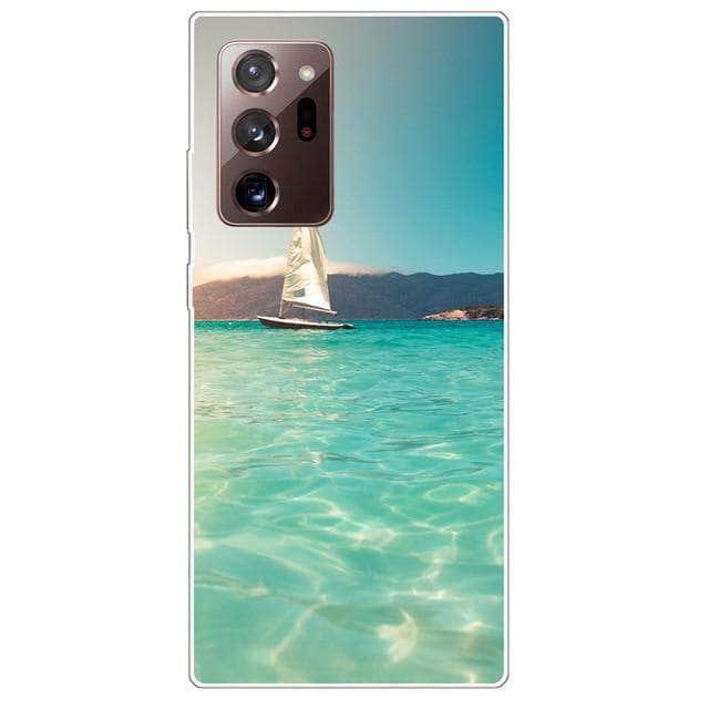 CaseBuddy Australia Casebuddy for S21 Plus 5G / 58 S21 Clear Transparent Soft TPU Themed Cover