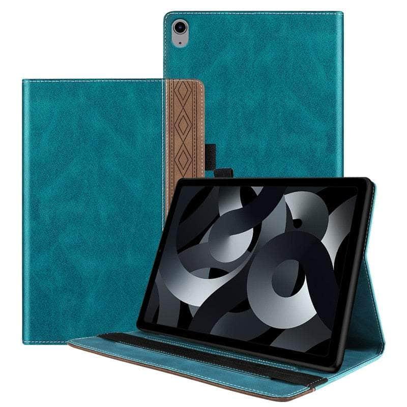 Casebuddy iPad 10 2022 Leather Flip Stand Shell