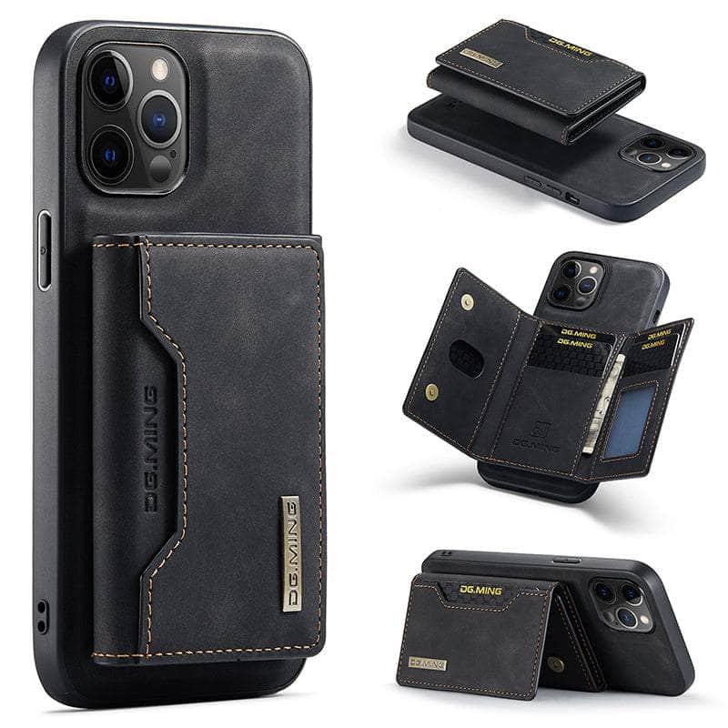 Casebuddy CaseMe iPhone 14 Max Detachable Magnetic Leather Case