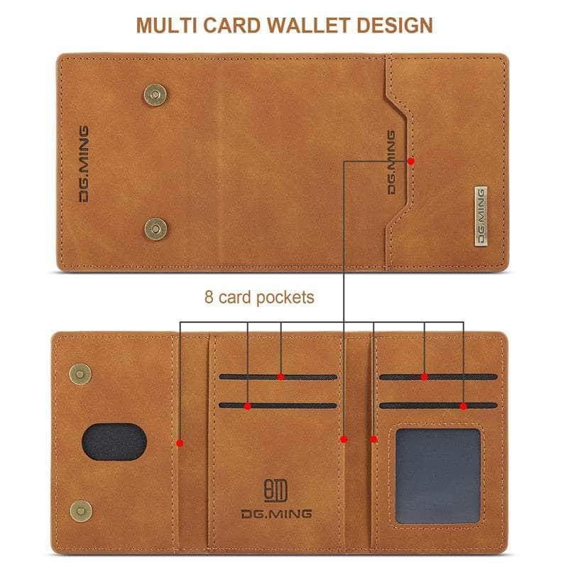 Casebuddy CaseMe iPhone 14 Pro Detachable Magnetic Leather Case