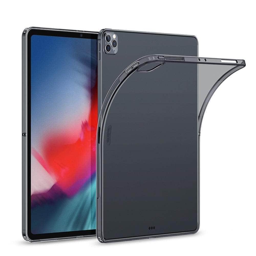 Clear Grey iPad Air 4 2020 10.9 Ultra Thin Air-Guard Protective Case - CaseBuddy