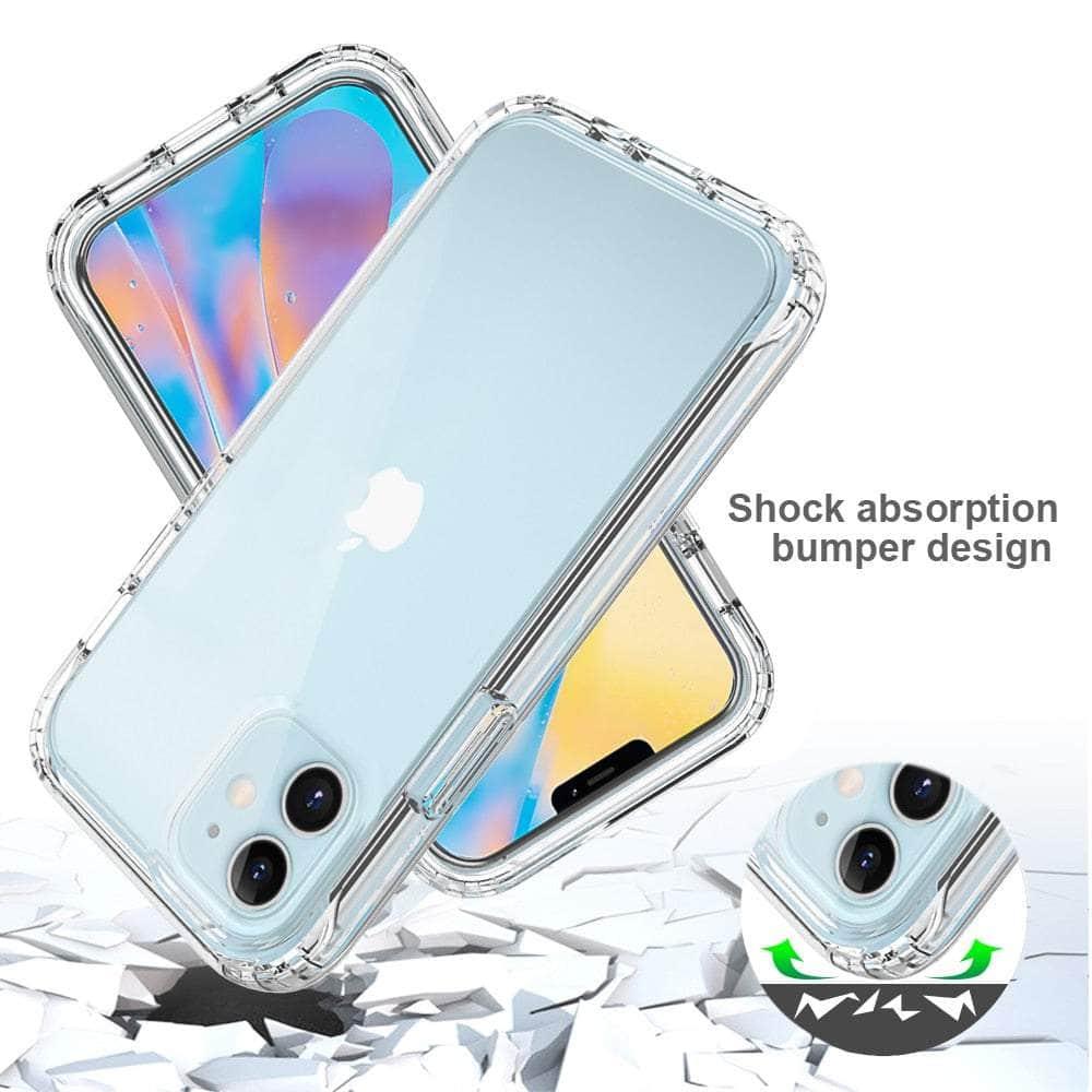 Casebuddy Clear iPhone 14 Shockproof Silicone Protection Cover