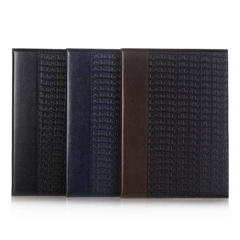 Crocodile Wallet Flip Smart Sleep Awake Leather Looks iPad Air 3 2019 Case - CaseBuddy