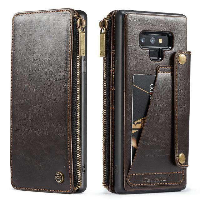 Detachable Leather Look Galaxy Note 9 Slots & Credit Card Cover - CaseBuddy