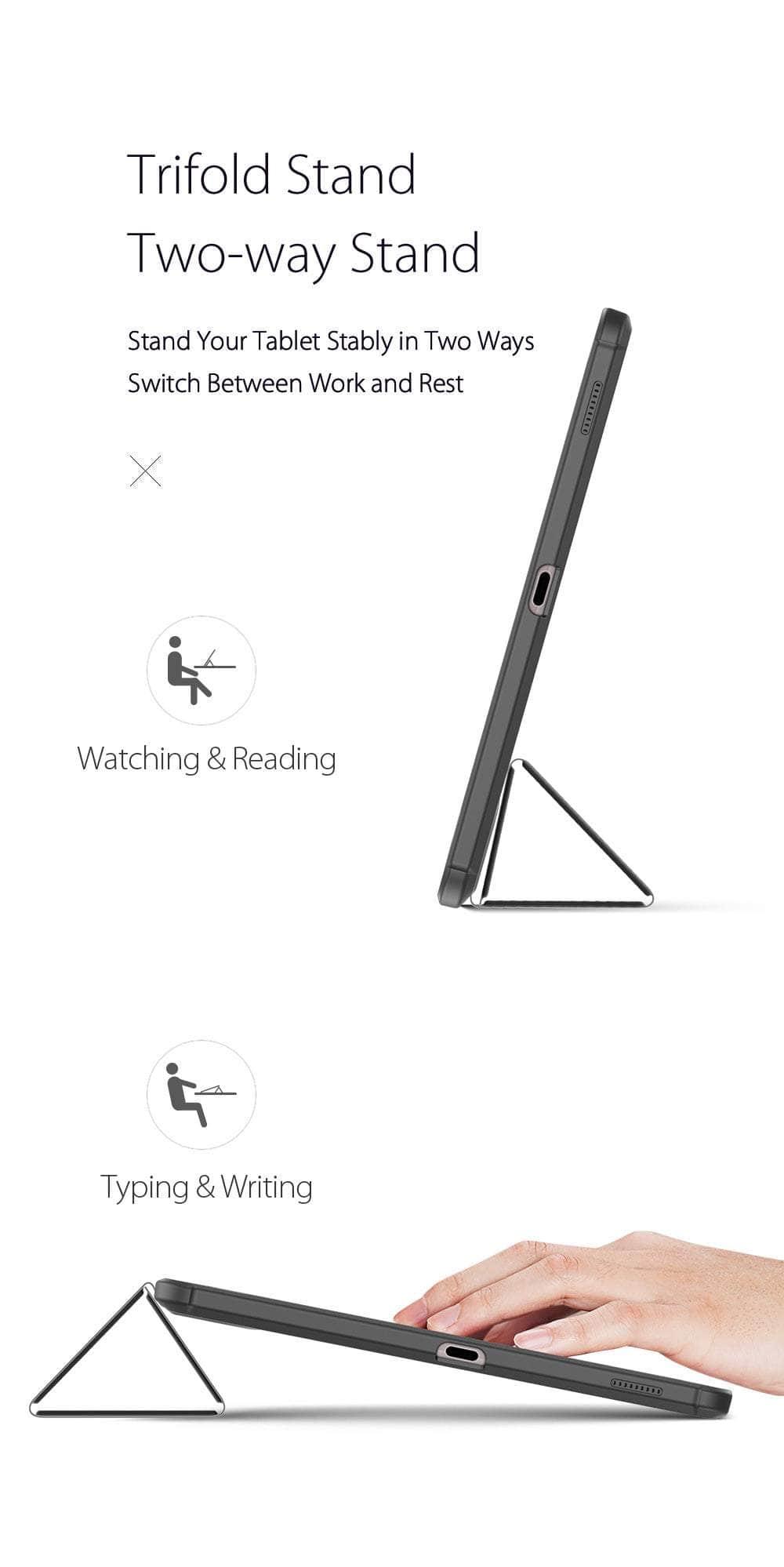 CaseBuddy Australia Casebuddy DUX DUCIS Galaxy Tab S8 Ultra X906 Leather Series Smart Sleep Wake Pencil Holder Case