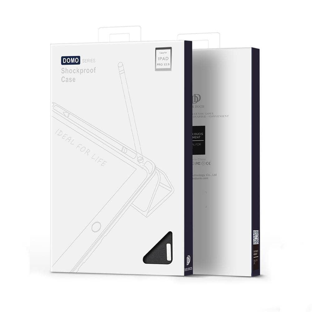 DUX DUCIS Smart Leather Look iPad Pro 12.9 2018 Stand Cover with Pencil Holder Coque - CaseBuddy