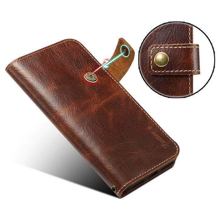 For Apple iPhone 12 2020 Leather Case iPhone Flip Cover Wallet - CaseBuddy
