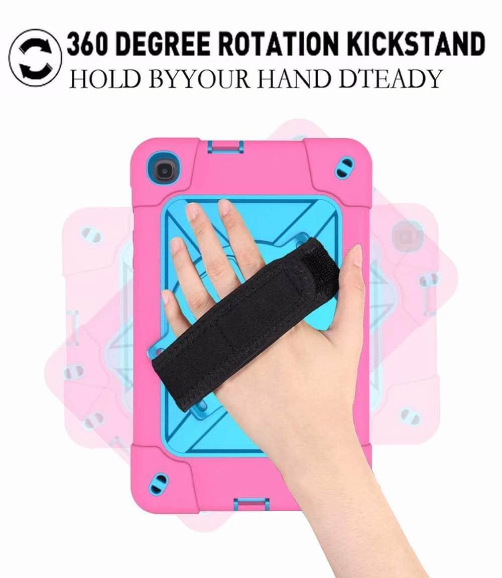 Full Protection Back Cover Galaxy Tab A 8.4 T307 2020 Shockproof Armor - CaseBuddy