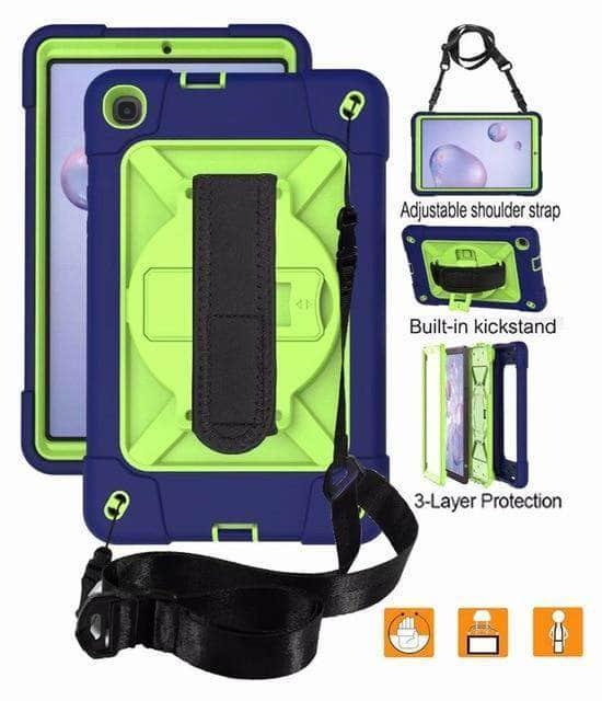 Full Protection Back Cover Galaxy Tab A 8.4 T307 2020 Shockproof Armor - CaseBuddy