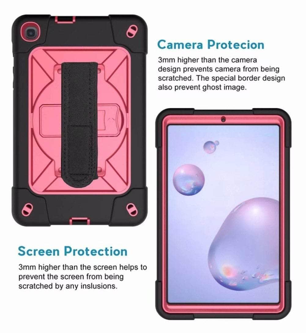 Full Protection Back Cover Galaxy Tab A 8.4 T307 2020 Shockproof Armor - CaseBuddy