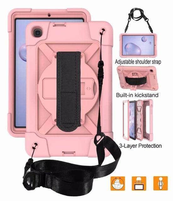 Full Protection Back Cover Galaxy Tab A 8.4 T307 2020 Shockproof Armor - CaseBuddy
