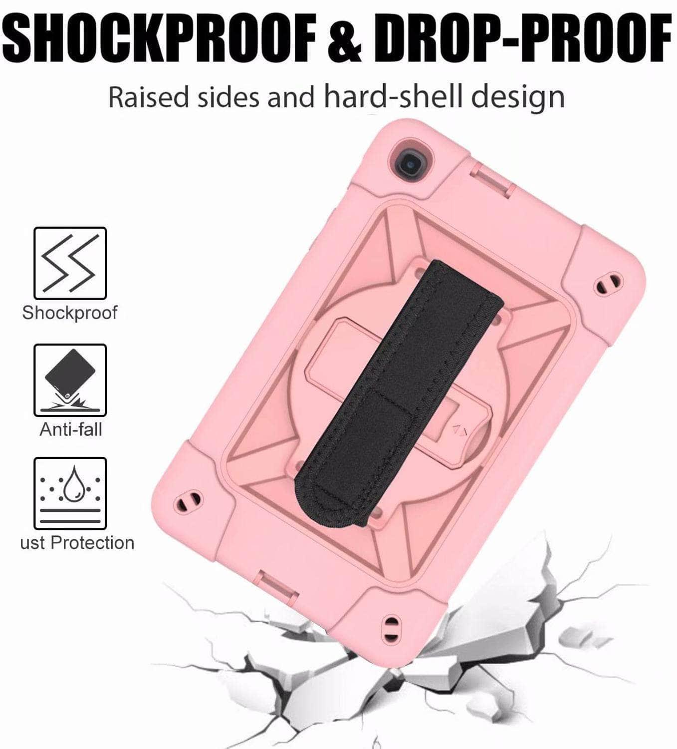 Full Protection Back Cover Galaxy Tab A 8.4 T307 2020 Shockproof Armor - CaseBuddy