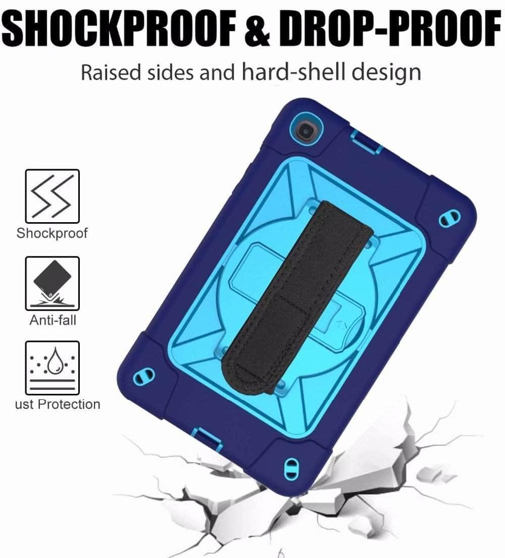 Full Protection Back Cover Galaxy Tab A 8.4 T307 2020 Shockproof Armor - CaseBuddy
