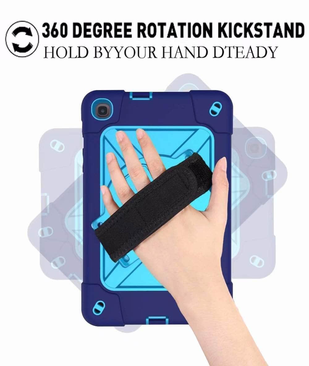Full Protection Back Cover Galaxy Tab A 8.4 T307 2020 Shockproof Armor - CaseBuddy