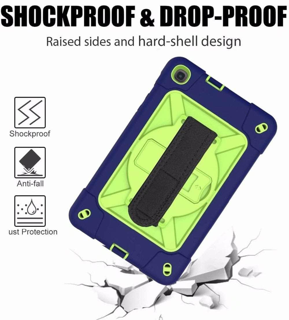 Full Protection Back Cover Galaxy Tab A 8.4 T307 2020 Shockproof Armor - CaseBuddy